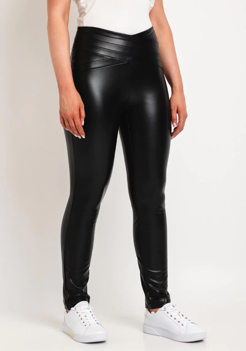 Guess Dana Leather Skinny Leggings