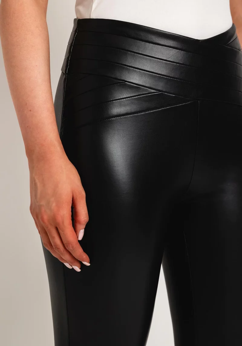 Guess Dana Leather Skinny Leggings - Image 3