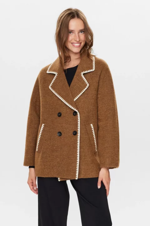 50 wool 50 polyester coat online