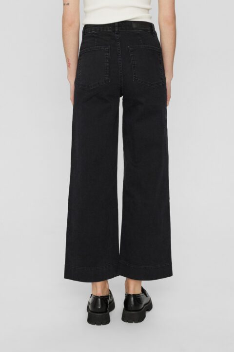 Numph Nuparis Crop Black Denim