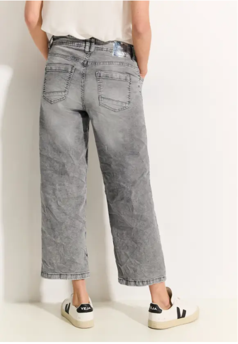 Cecil Culotte Grey Jeans