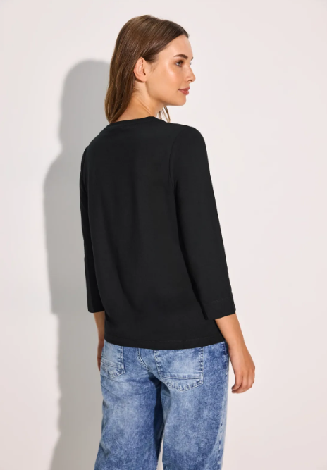 Cecil Jersey Roundneck Top