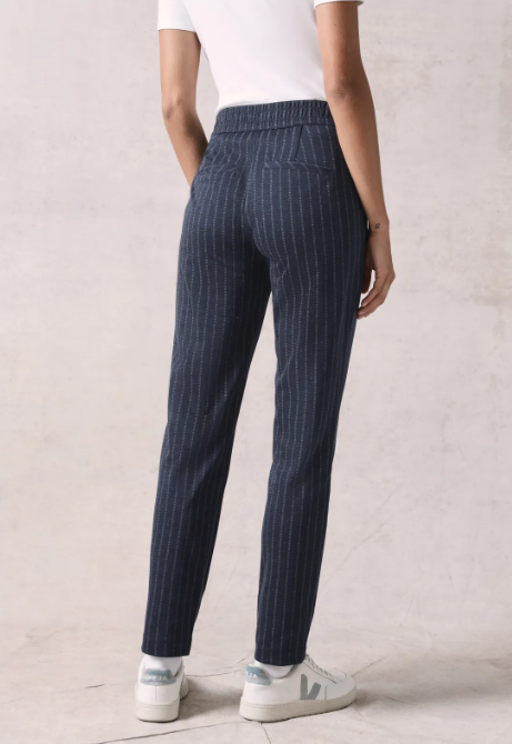 Cecil Navy Pinstripe Pants