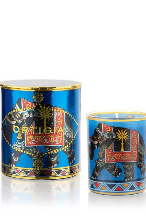 Ortigia Sandalo Candle Decorated