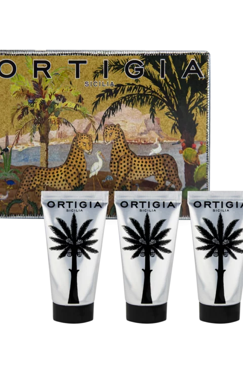 Ortigia Sicilia Palermo Hand Cream Gift Set In Tin – Set Of 3