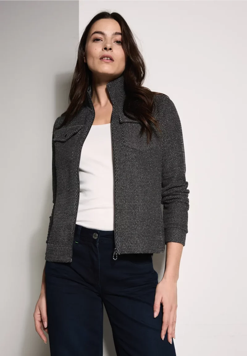 Cecil Boucle Zip Jacket