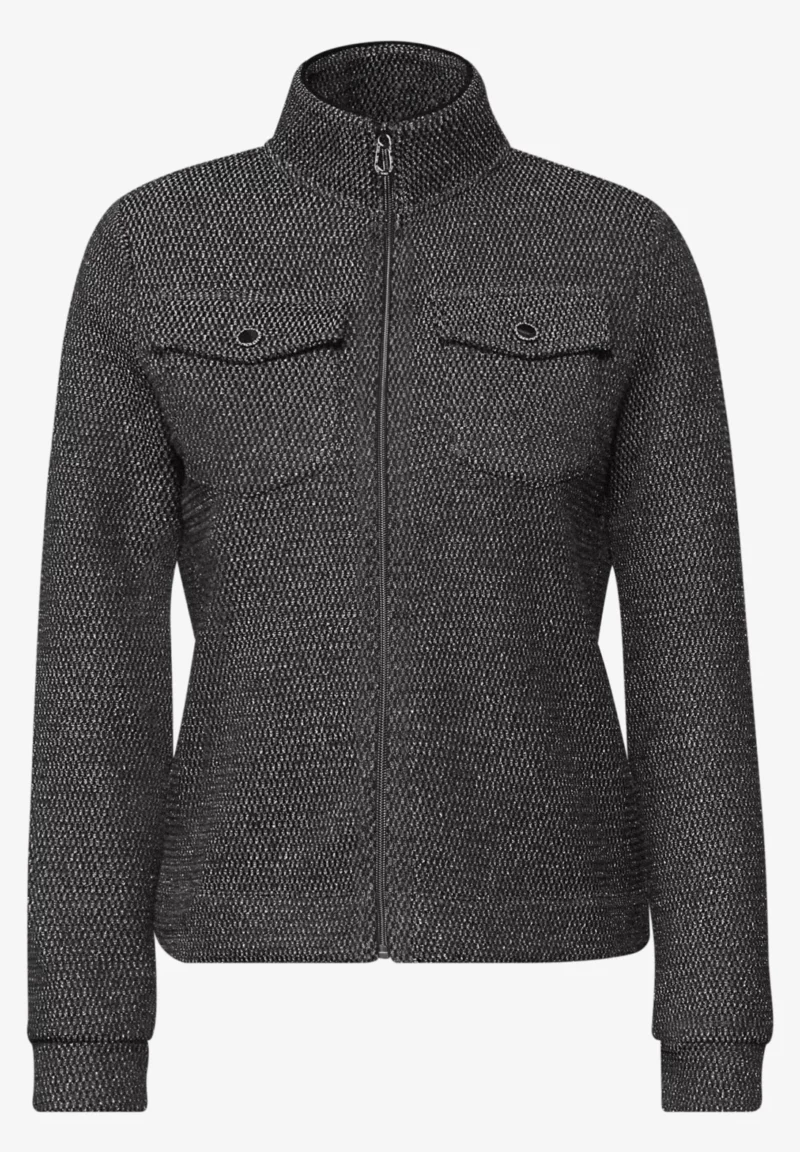 Cecil Boucle Zip Jacket - Image 5