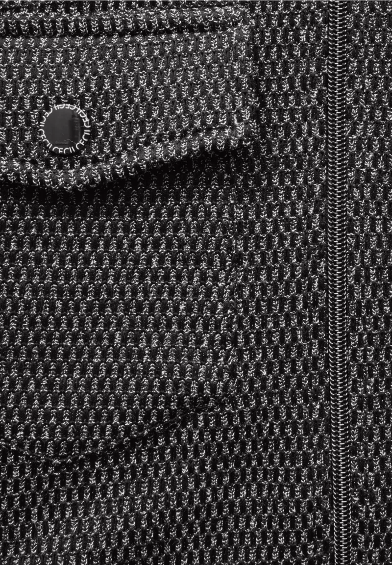 Cecil Boucle Zip Jacket - Image 6