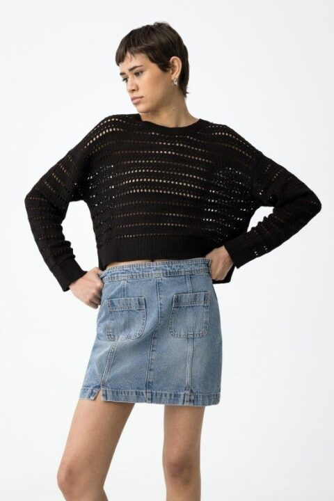 Kinsley Denim Skirt