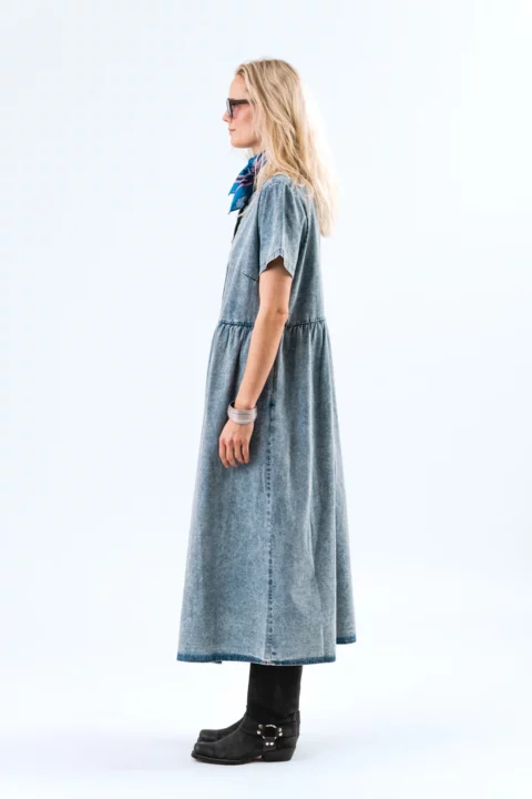 Denim Aliya Maxi Dress