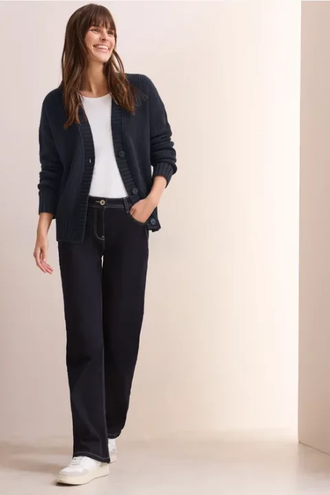 Cecil Navy Cardigan