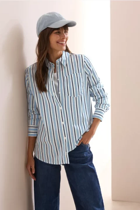 Cecil Striped Blouse