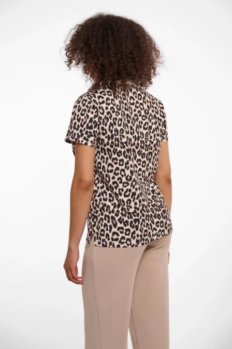 Boro Leopard Print T-Shirt