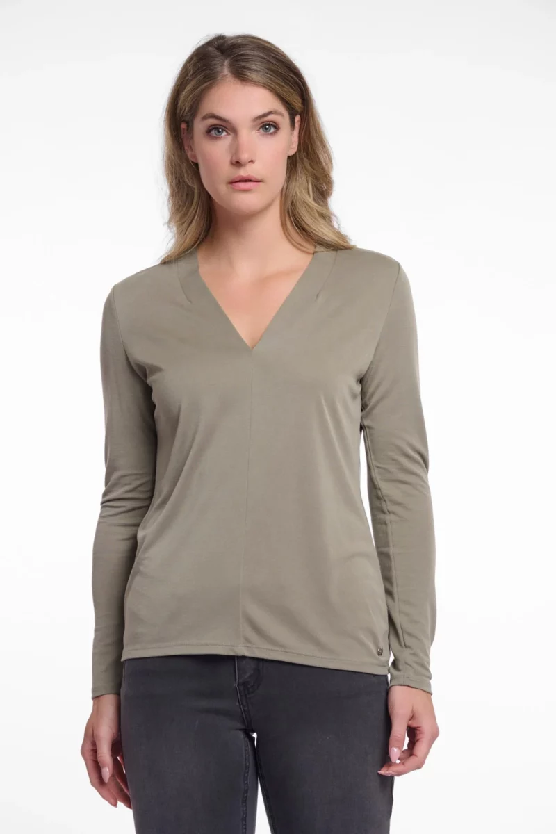 Cleo V-Neck Top - Image 2