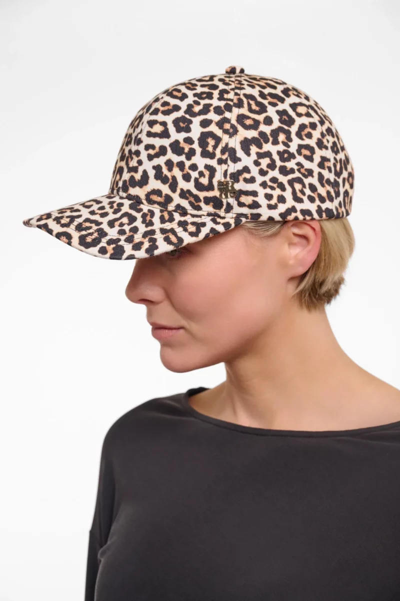 Joselien Leopard Print Cap - Image 2