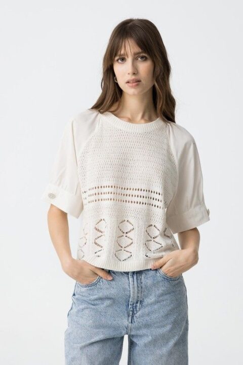 Panope Crochet Top