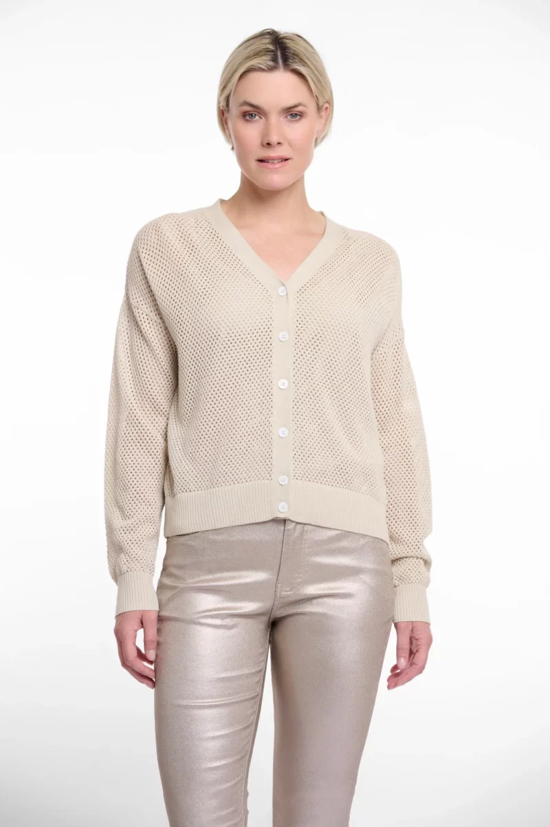 Munda Button Through Cardigan