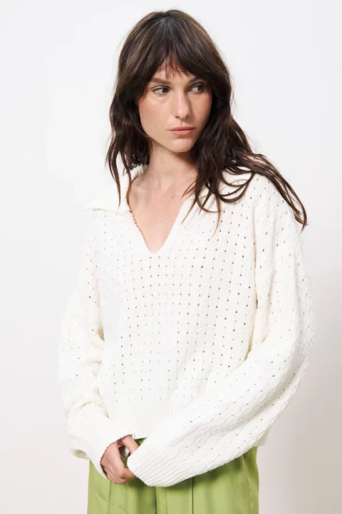 Paulina Cream Sweater