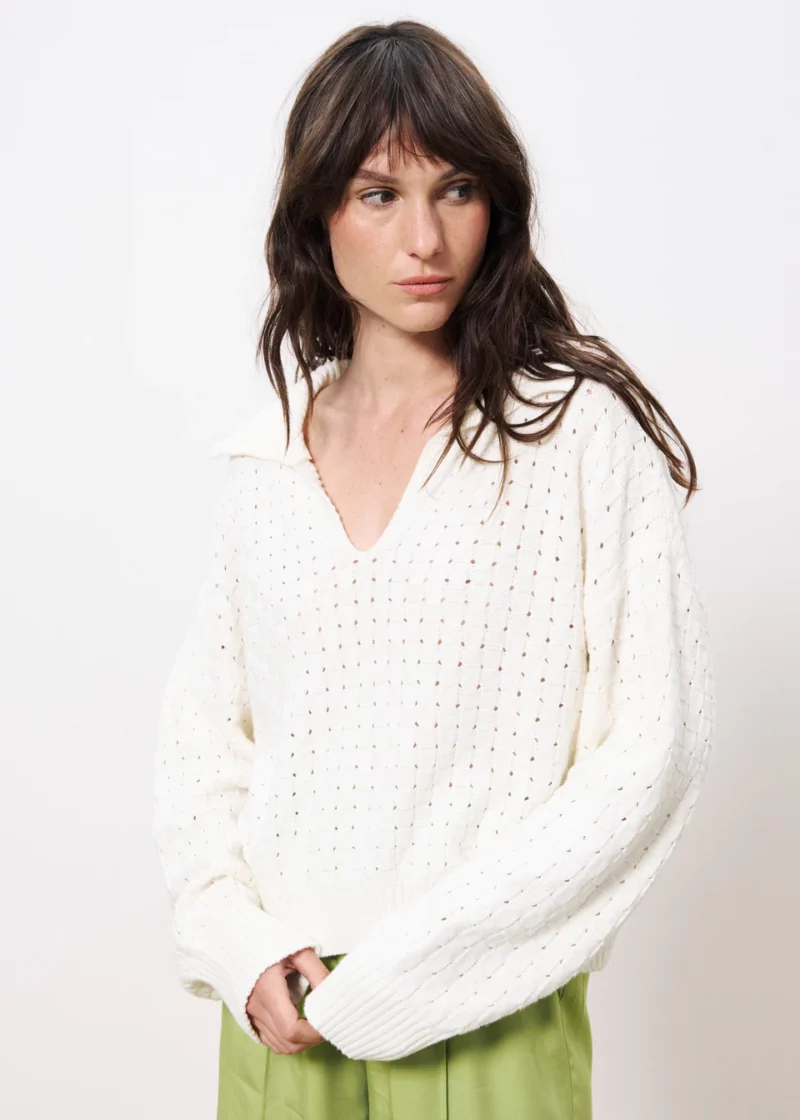 Paulina Cream Sweater