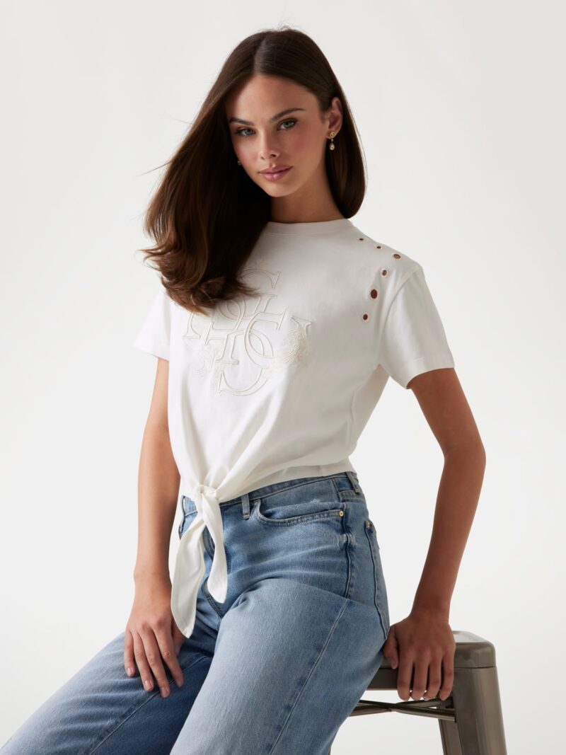 Polly Eyelet T-Shirt