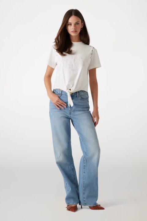 Polly Eyelet T-Shirt