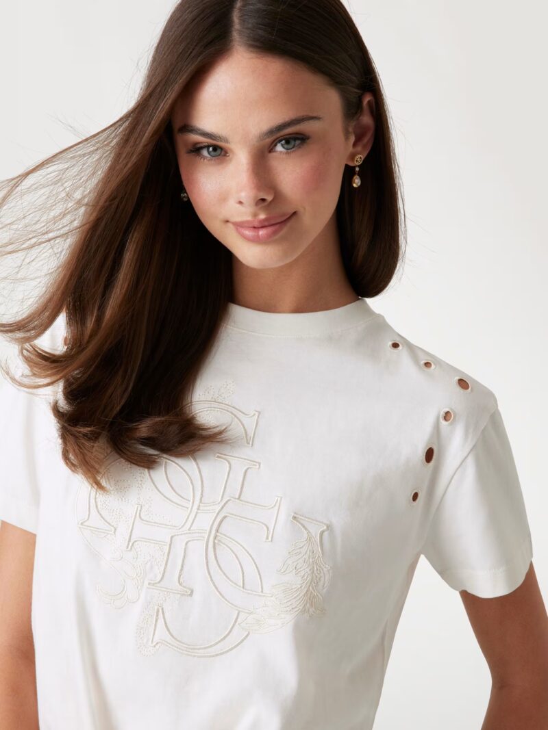 Polly Eyelet T-Shirt - Image 4