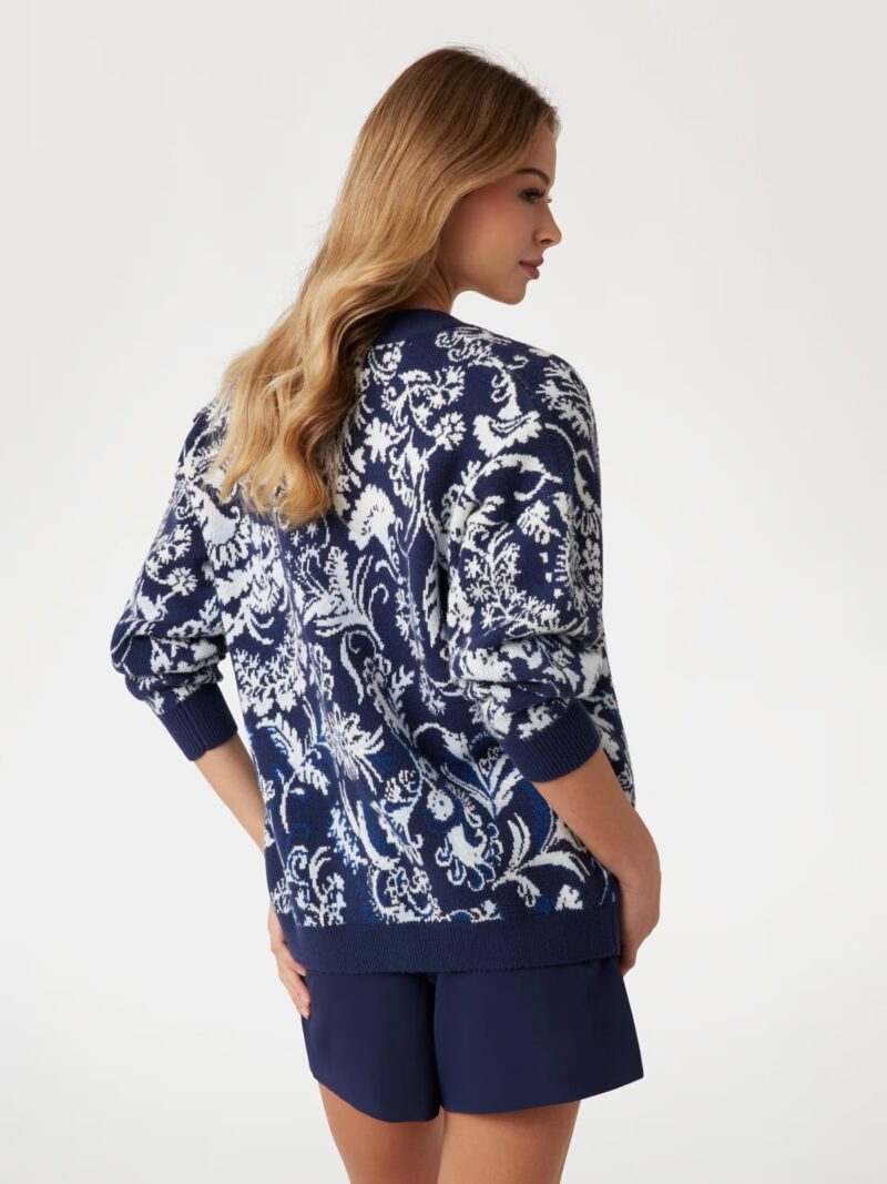 Melinda Jacquard Cardigan - Image 2