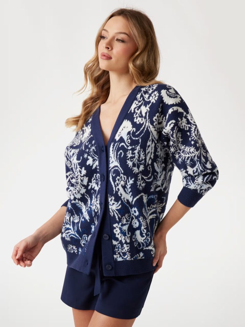 Melinda Jacquard Cardigan