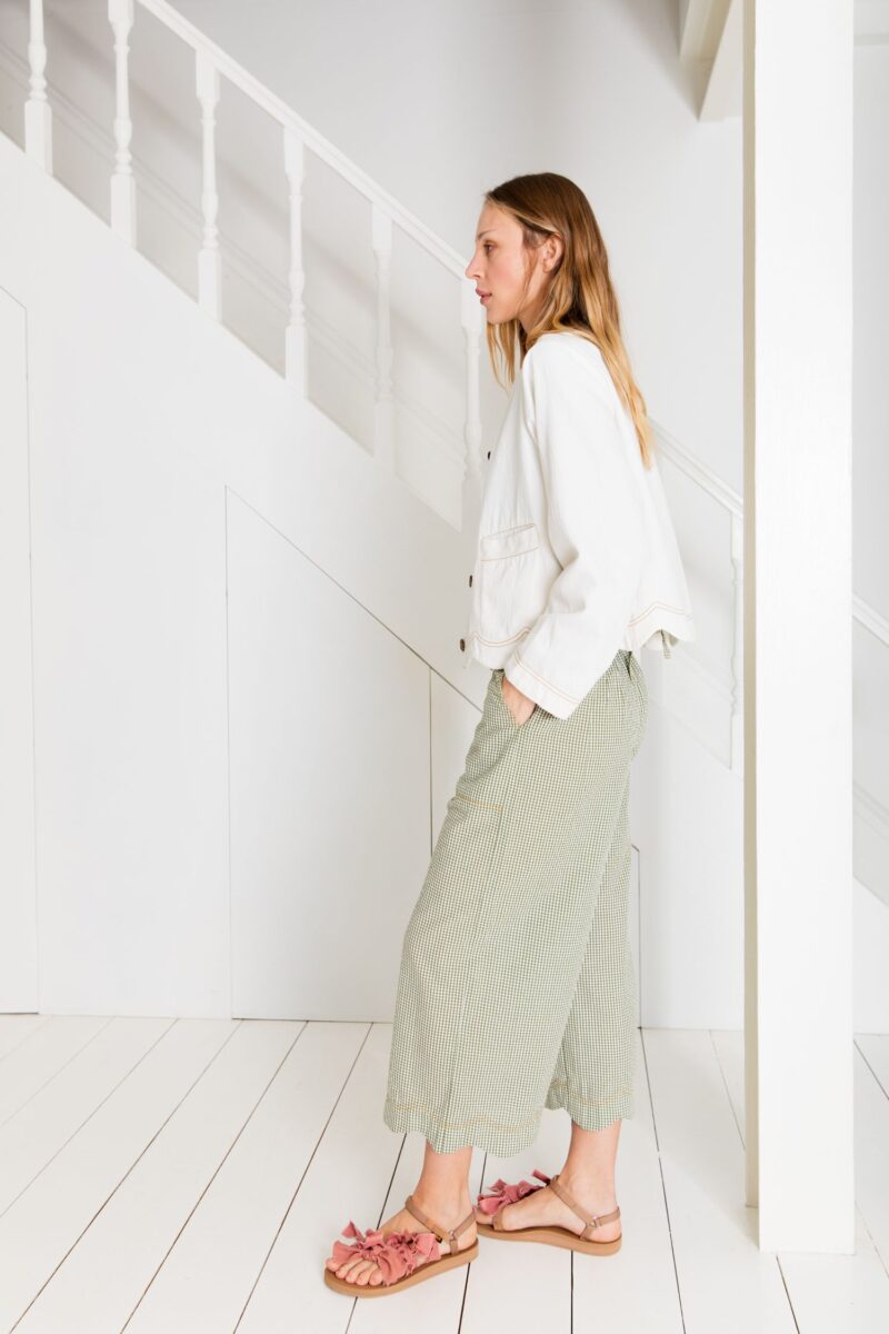 Aide Green Trousers - Image 3