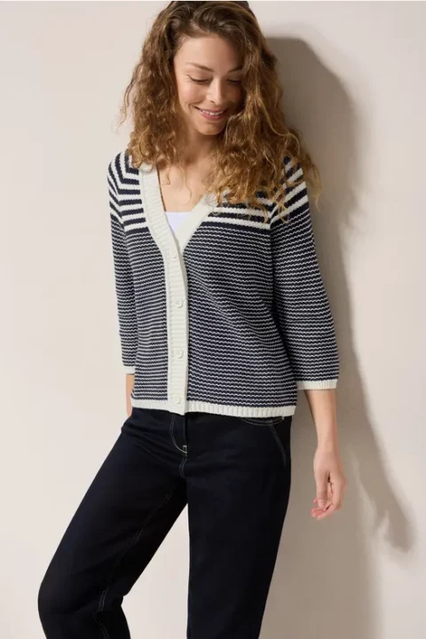 Cecil Navy Cardigan