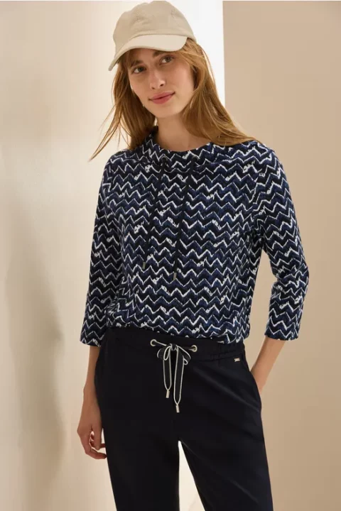 Cecil Zig Zag Top