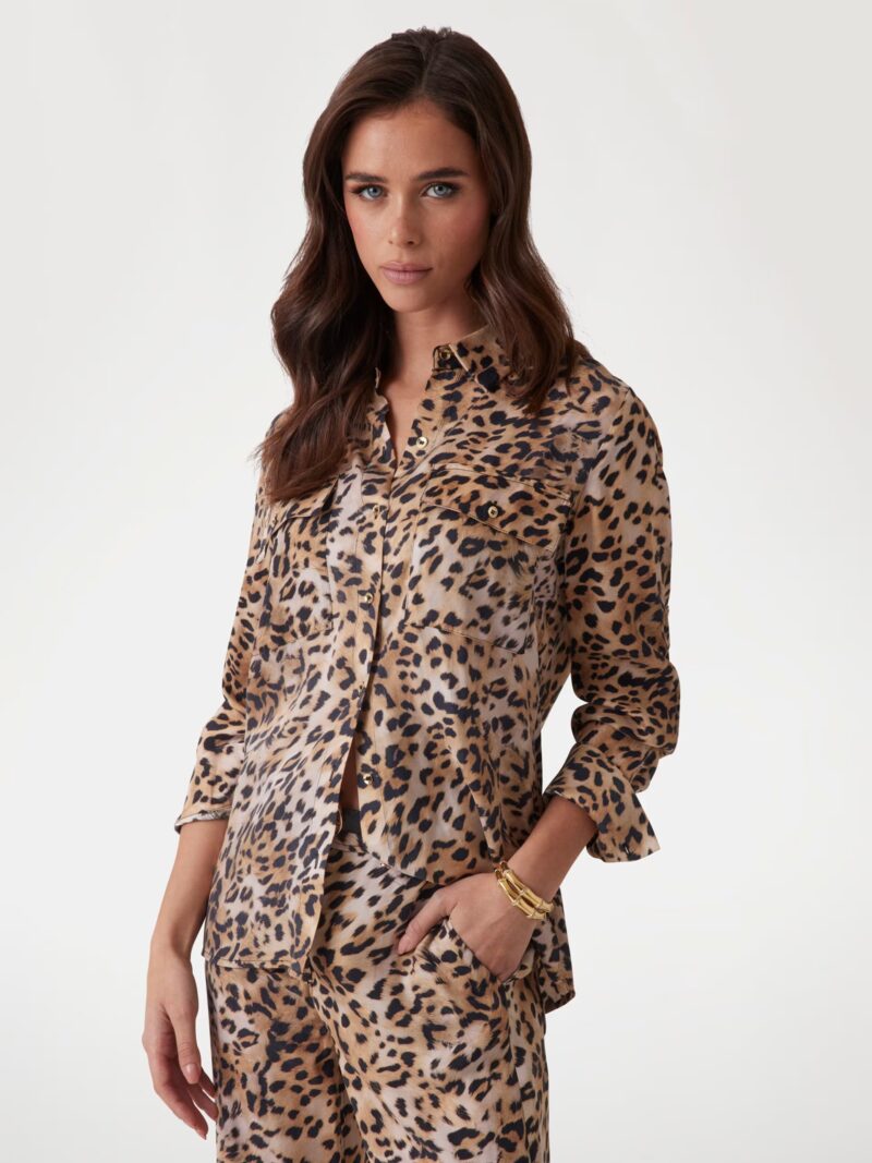 Enora Leopard Print Shirt