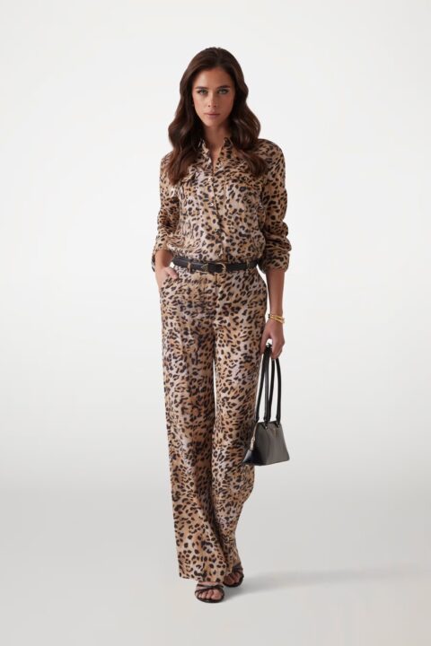 Enora Leopard Print Shirt