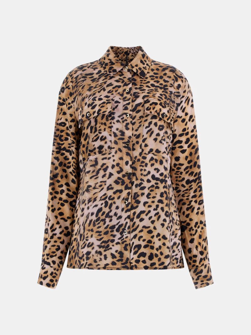 Enora Leopard Print Shirt - Image 5